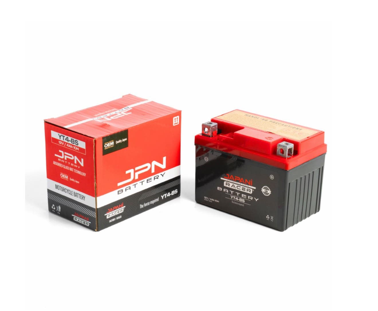 Batería Gel YT4-BS (YTX4-BS) Japani Racer