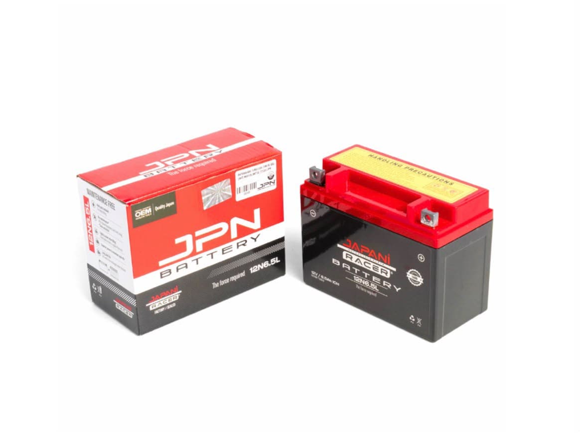 Batería Gel 12N6.5-BS (YB6.5L-BS) JPN
