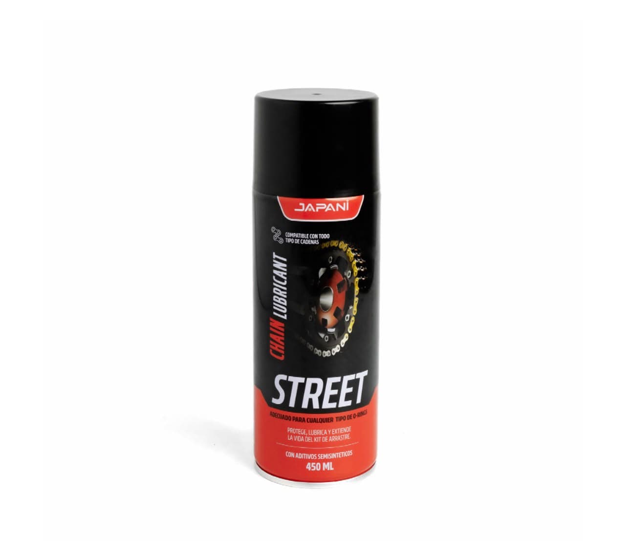Lubricante de Cadena Nano Cerámico para O-Rings 450 ML Japani Racer