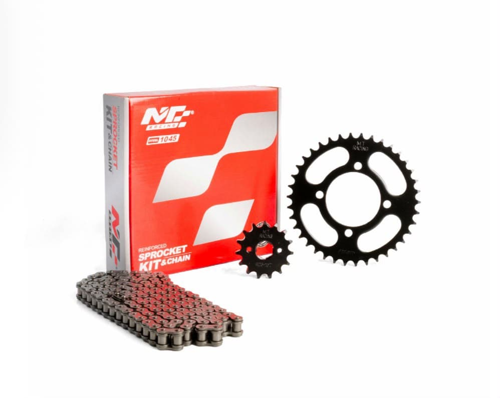 Kit de Arrastre Negro AKT NKD 38T / 15T 428H-124L MT Racing