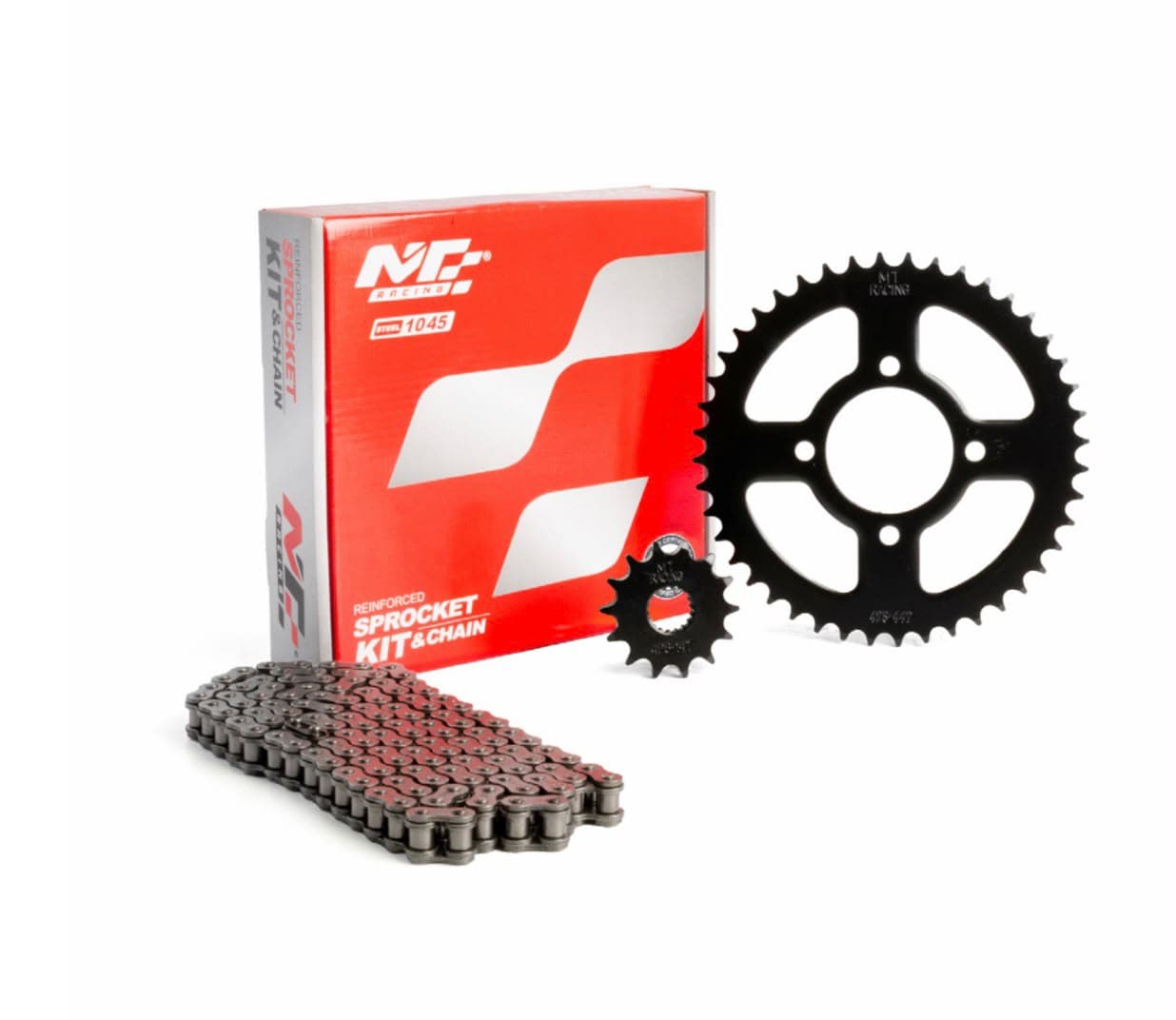 Kit de Arrastre Negro GN 125 44T / 14T MT Racing