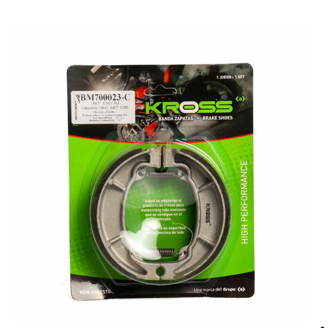 Banda de Freno Trasera AKT CR5 / Evo R3 Kross
